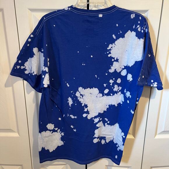 Iron Maiden Trooper Beer Graphic T-Shirt Blue White Large NWOT - Picture 2 of 6